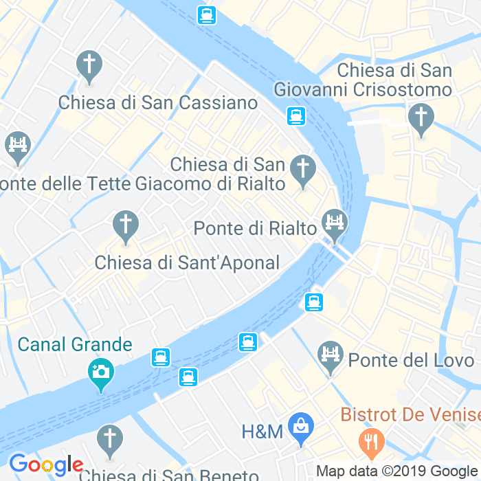 CAP di Calle Cinque a Venezia
