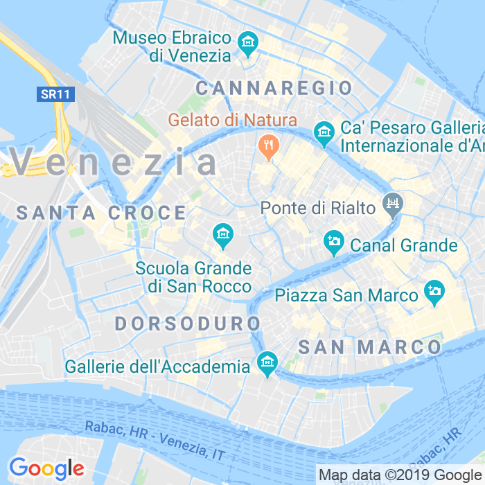 CAP di Calle Del Banco Salviati a Venezia