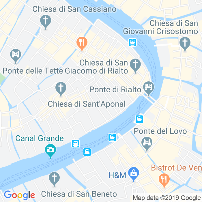 CAP di Calle Dello Sturion a Venezia