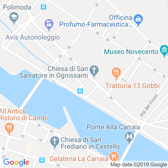 CAP di Piazza Ognissanti a Venezia