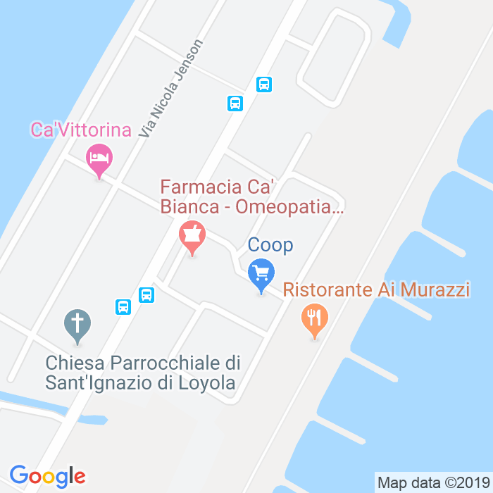 CAP di Via Giacomo Hertz a Venezia