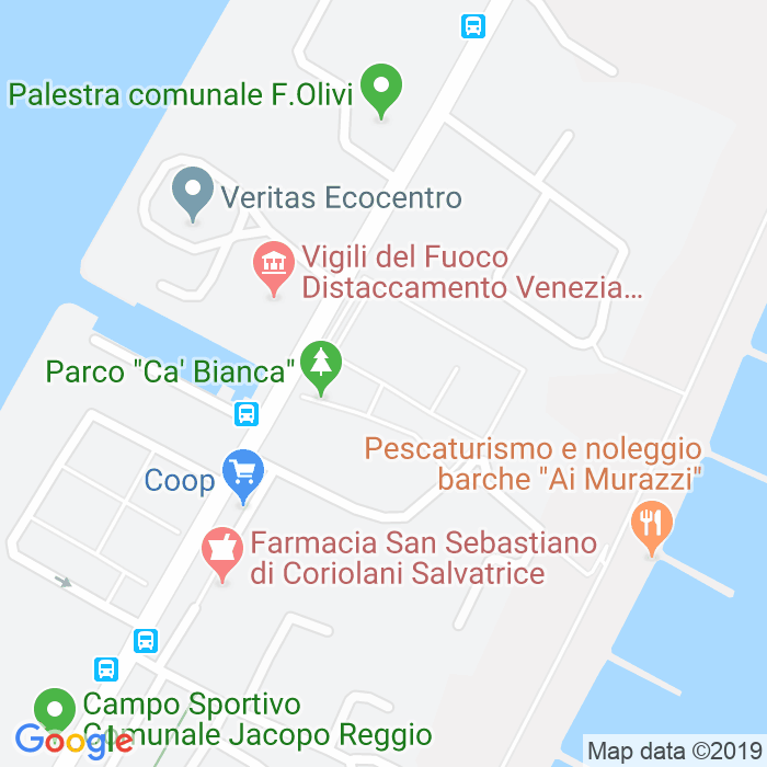 CAP di Via Jacopo Fontana a Venezia