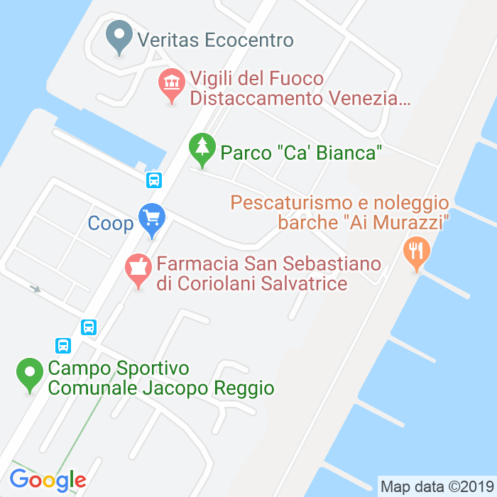 CAP di Via Simone Occhi a Venezia