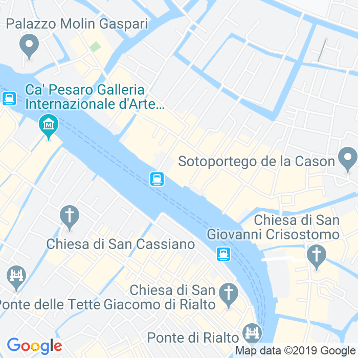 CAP di Calle Agostino Sagredo a Venezia