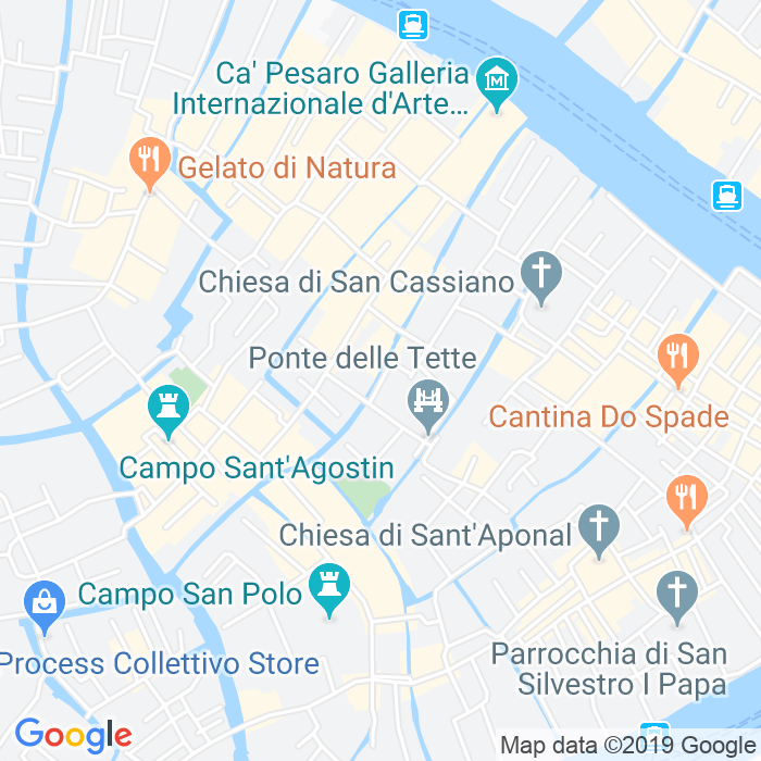 CAP di Calle Dell Agnella a Venezia