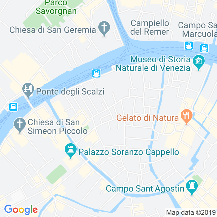 CAP di Lista Dei Bari a Venezia