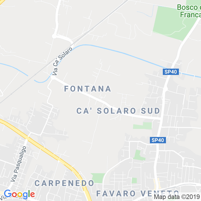 CAP di Via Ca'Solaro a Venezia