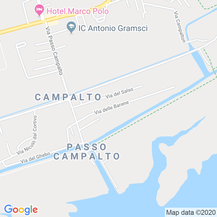 CAP di Via Delle Barene a Venezia