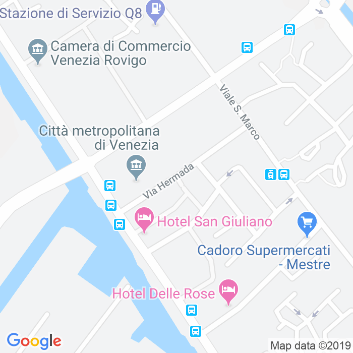 CAP di Via Hermada a Venezia