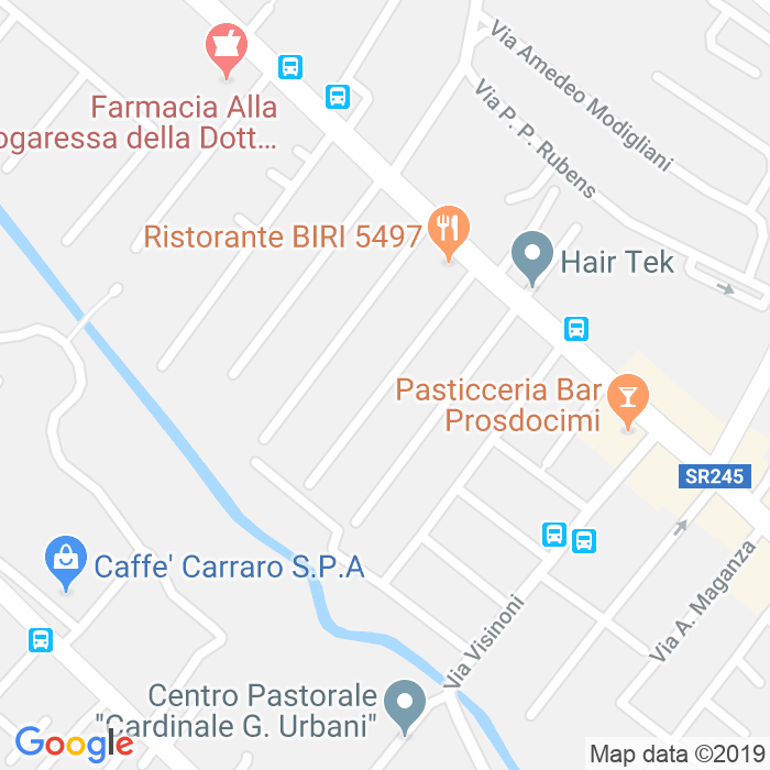 CAP di Via Rosalba Carriera a Venezia