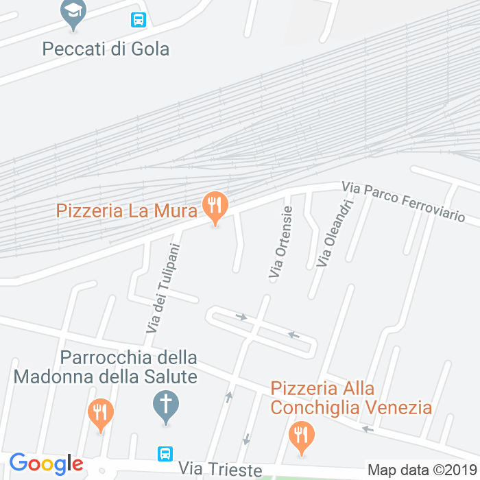CAP di Via Dei Gerani a Venezia