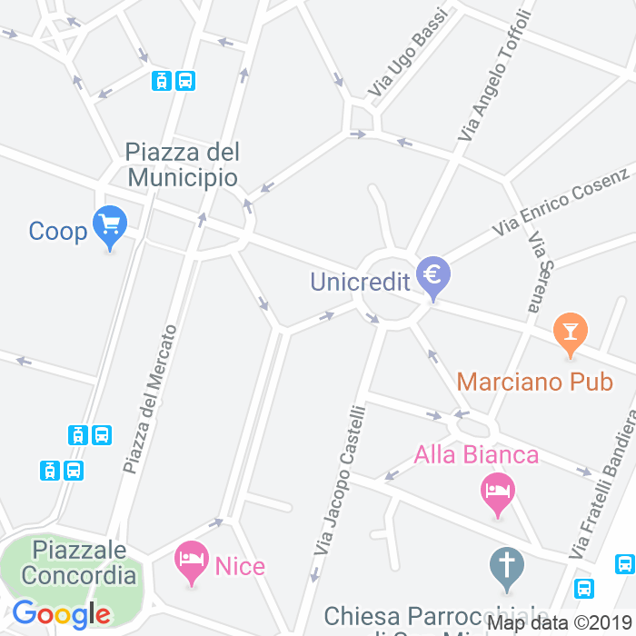 CAP di Via Francesco Dall'Ongaro a Venezia