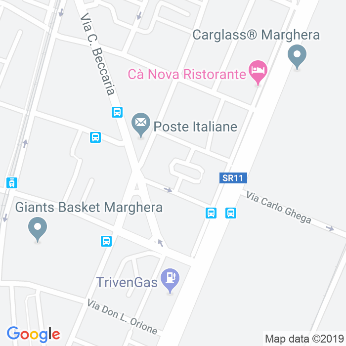 CAP di Via Luciano Manara a Venezia