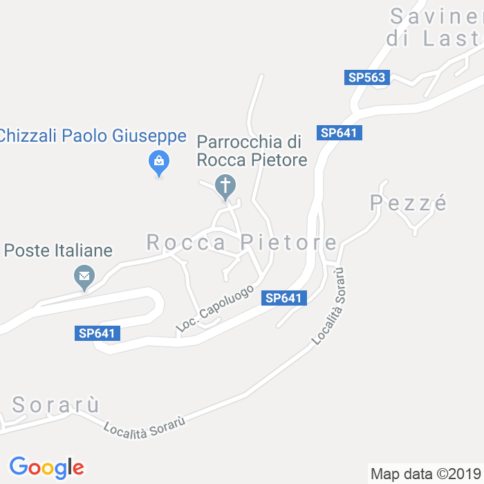 CAP di Rocca Pietore in Belluno