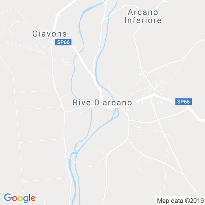 CAP di Rive D'Arcano in Udine