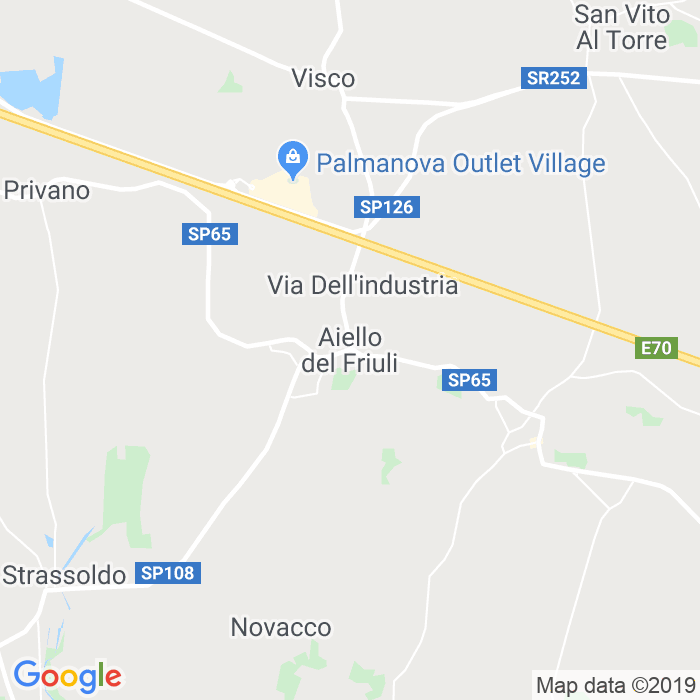 CAP di Aiello Del Friuli in Udine