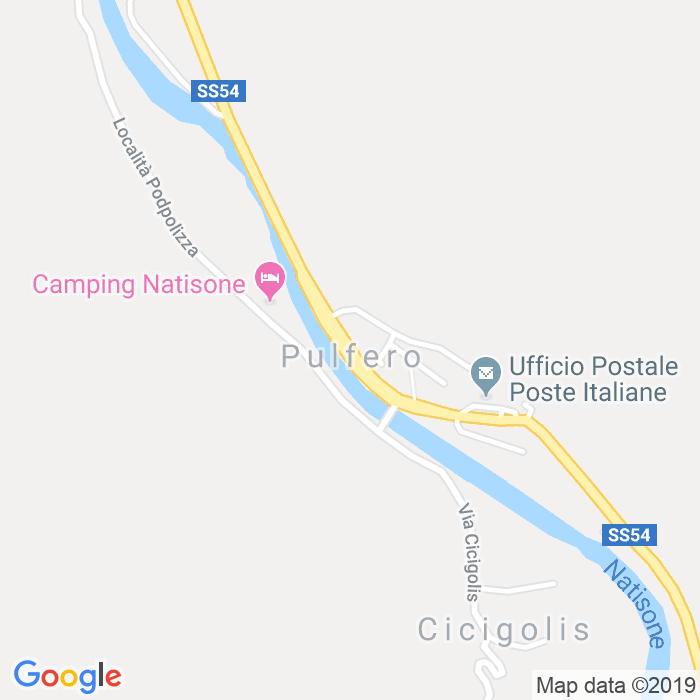 CAP di Pulfero in Udine