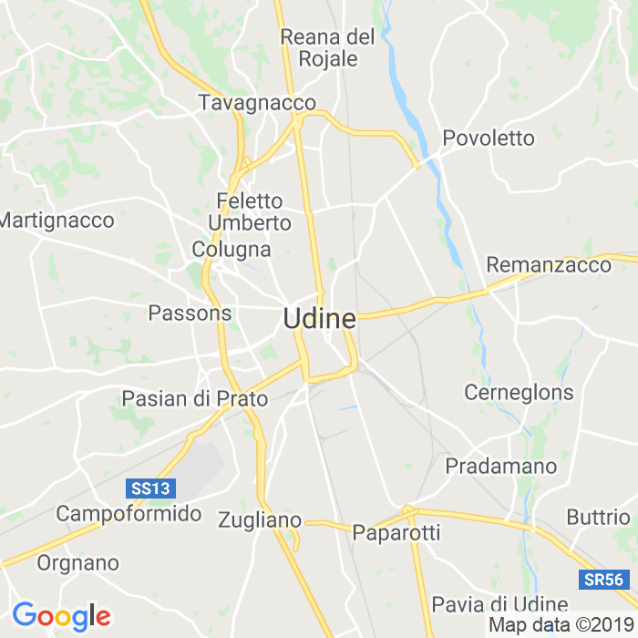 CAP di Udine in Udine