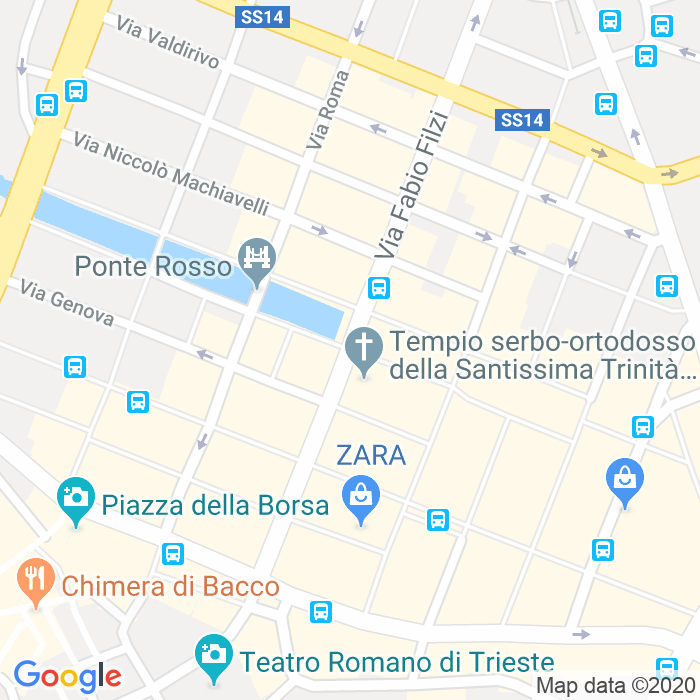 CAP di Piazza Sant'Antonio Nuovo a Trieste