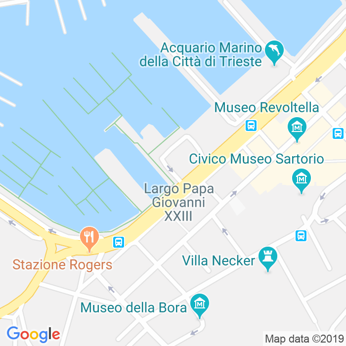 CAP di Molo Sartorio a Trieste