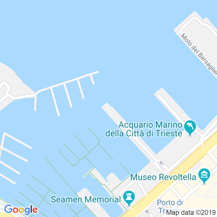 CAP di Molo Venezia a Trieste