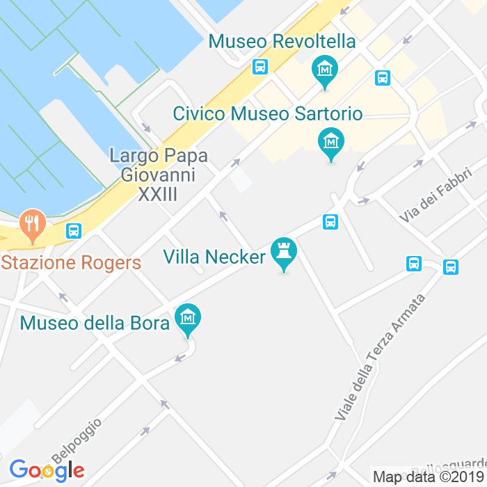 CAP di Via Corti a Trieste