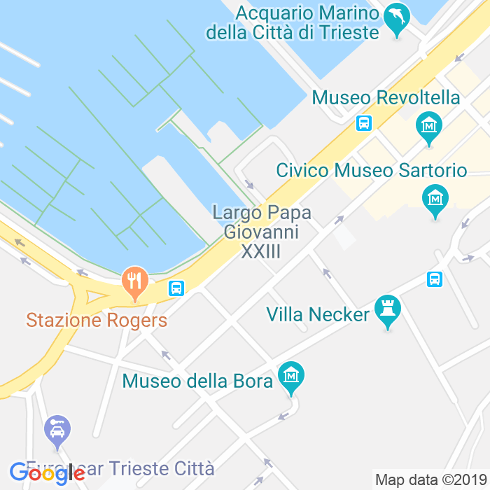CAP di Via Dei Burlo a Trieste