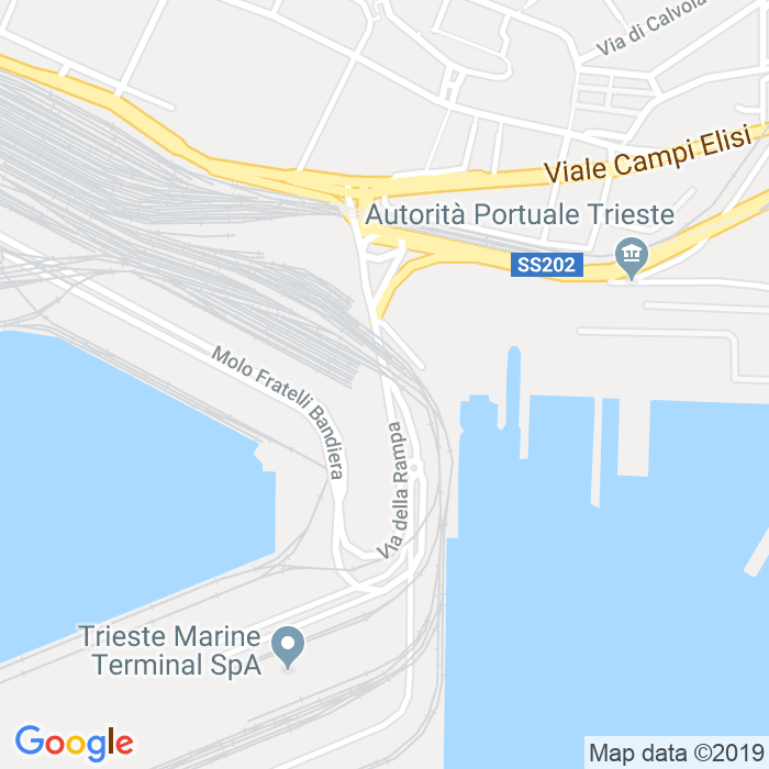 CAP di Via Della Rampa a Trieste