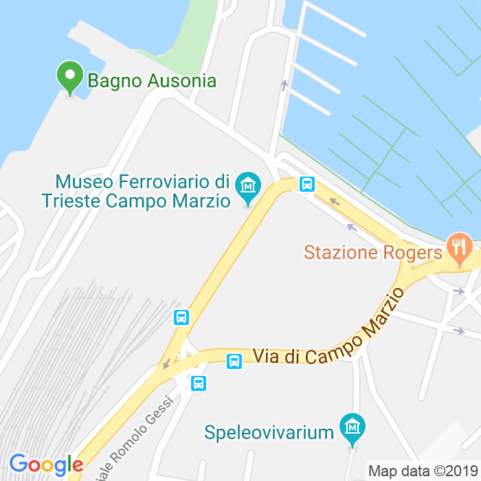 CAP di Via Giulio Cesare a Trieste