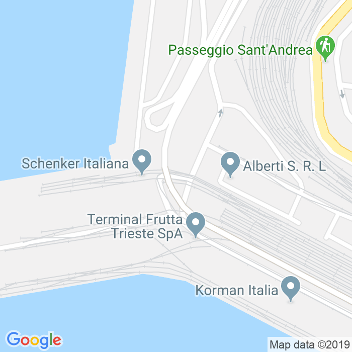 CAP di Via Punto Franco Nuovo a Trieste