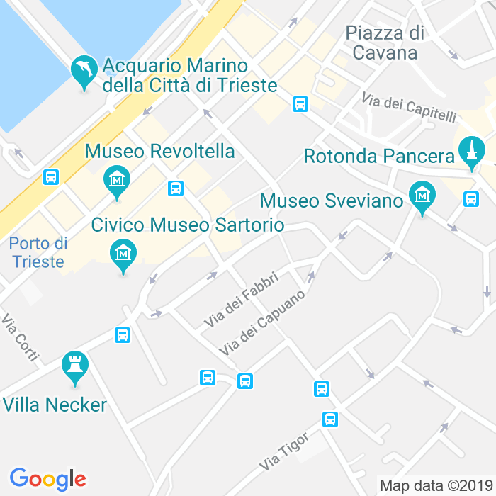 CAP di Via Santi Martiri a Trieste