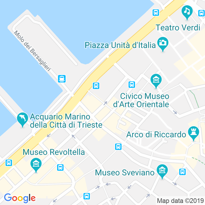 CAP di Via Alberto Boccardi a Trieste