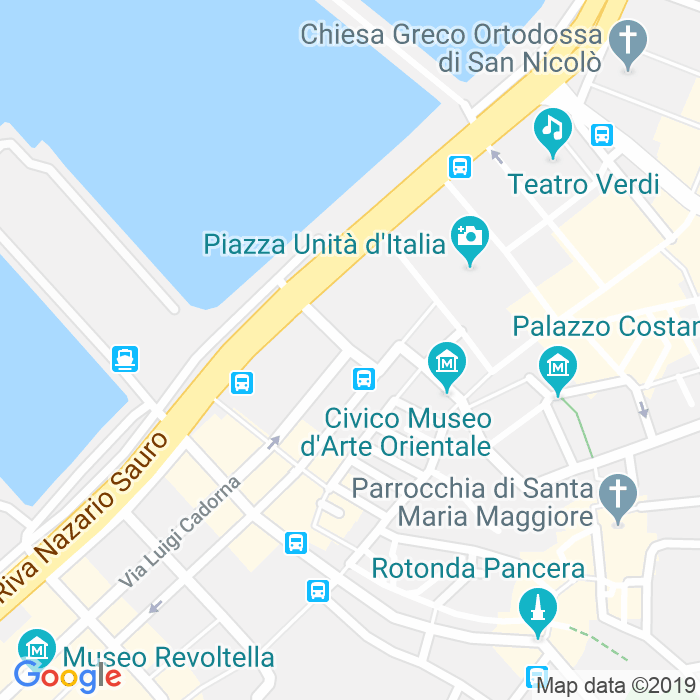 CAP di Via Del Mercato Vecchio a Trieste