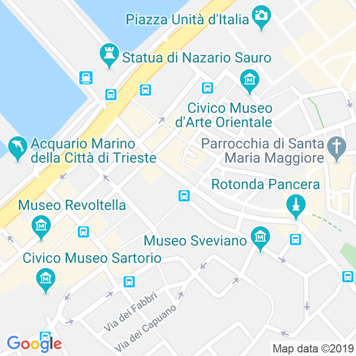 CAP di Via Felice Venezian a Trieste