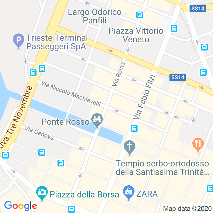 CAP di Via Niccolo'Machiavelli a Trieste
