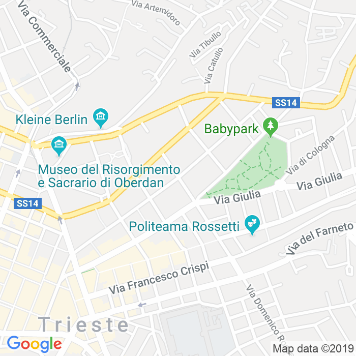 CAP di Via San Francesco D'Assisi a Trieste