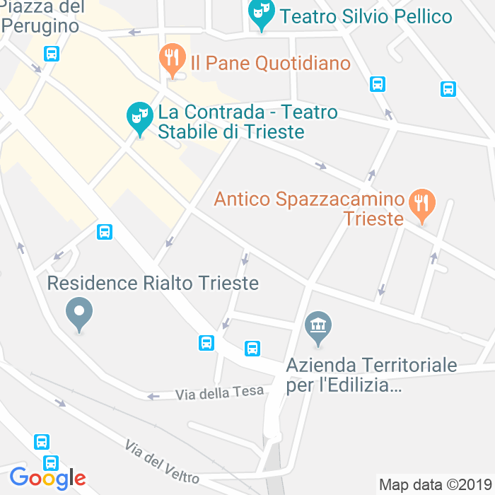 CAP di Via Luca Signorelli a Trieste