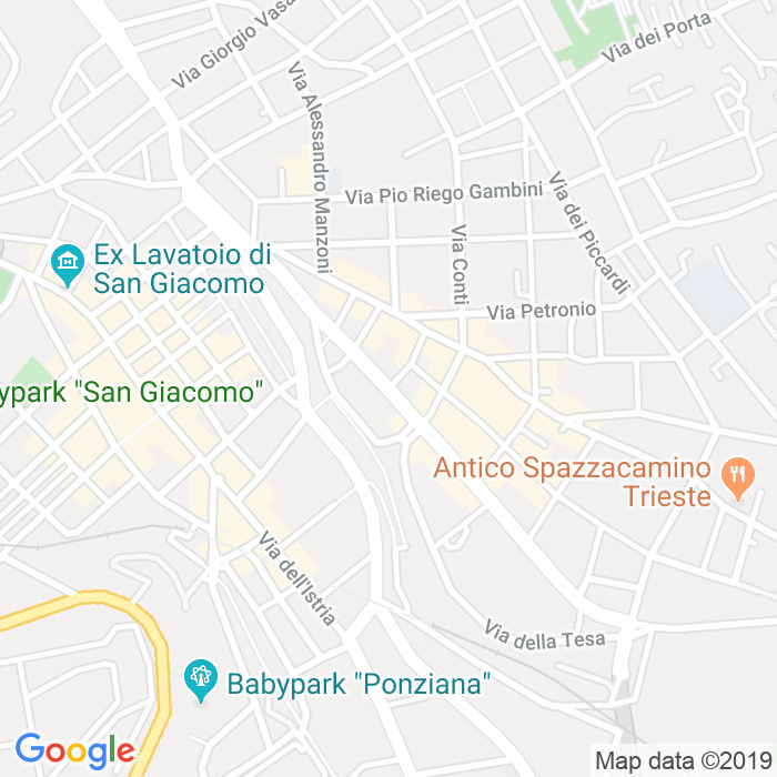 CAP di Viale Gabriele D'Annunzio a Trieste