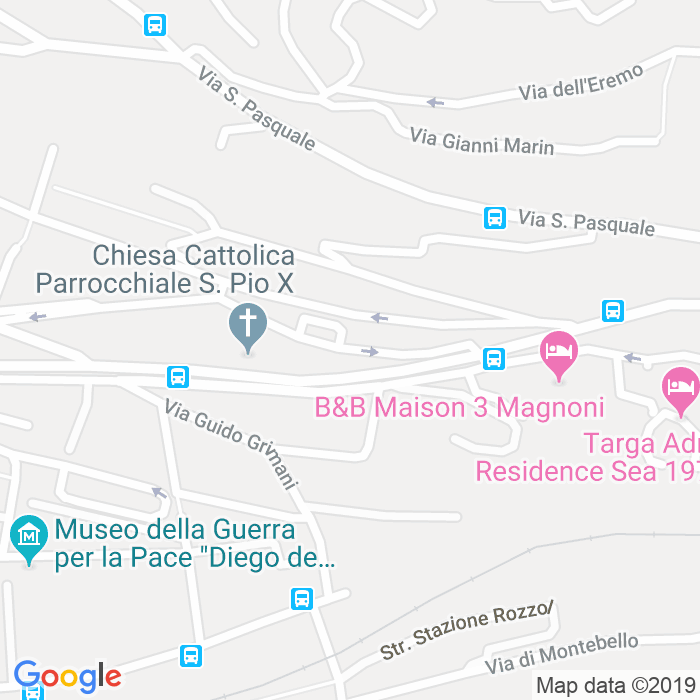 CAP di Via San Pio X a Trieste