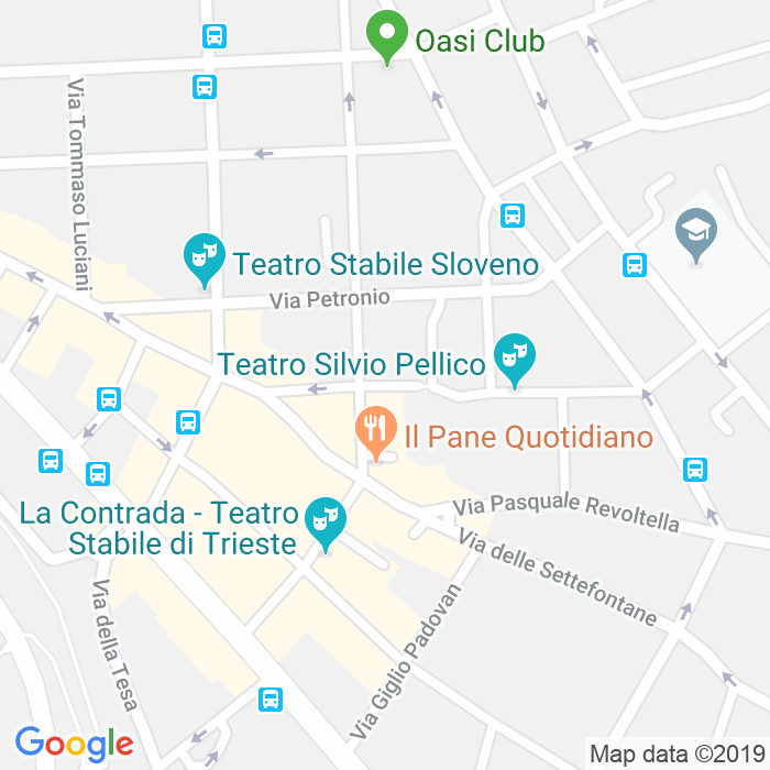 CAP di Via Vittorino Da Feltre a Trieste