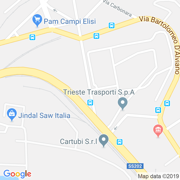 CAP di Via Caduti Sul Lavoro a Trieste