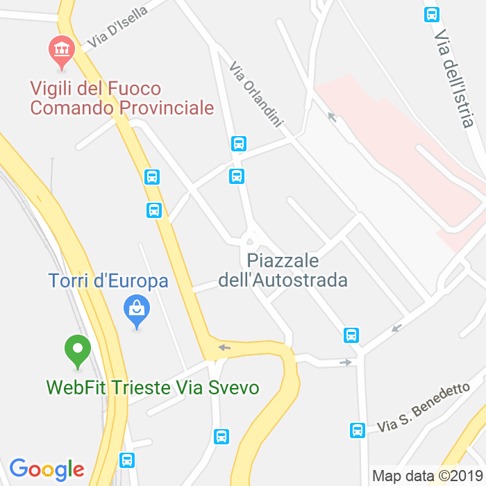 CAP di Via Lorenzo Lorenzetti a Trieste