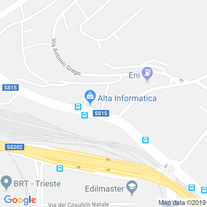 CAP di Via Antonio Ive a Trieste