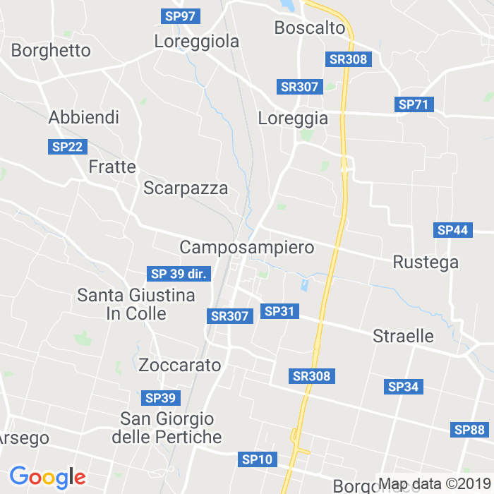 CAP di Camposampiero in Padova