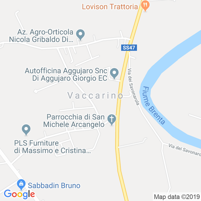 CAP di Vaccarino a Piazzola Sul Brenta