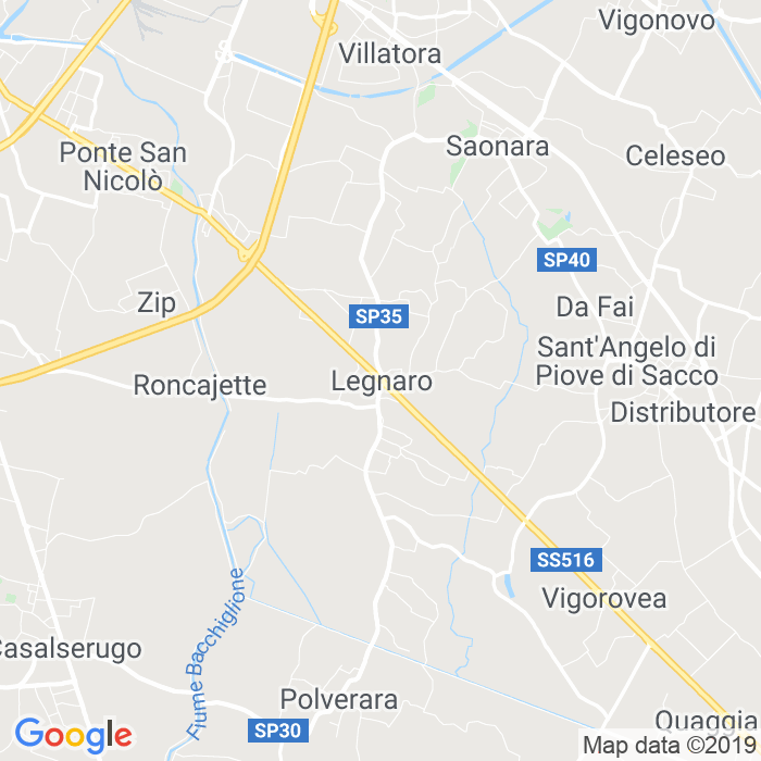 CAP di Legnaro in Padova