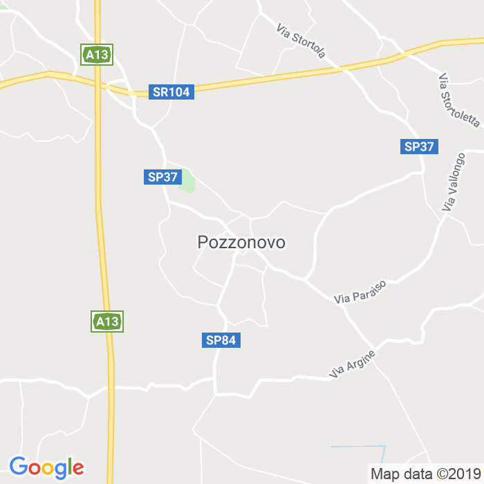CAP di Pozzonovo in Padova