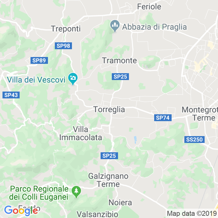 CAP di Torreglia in Padova