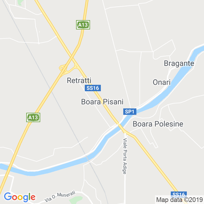 CAP di Boara Pisani in Padova