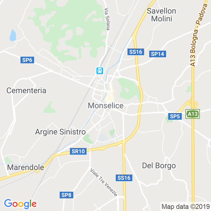 CAP di Monselice in Padova